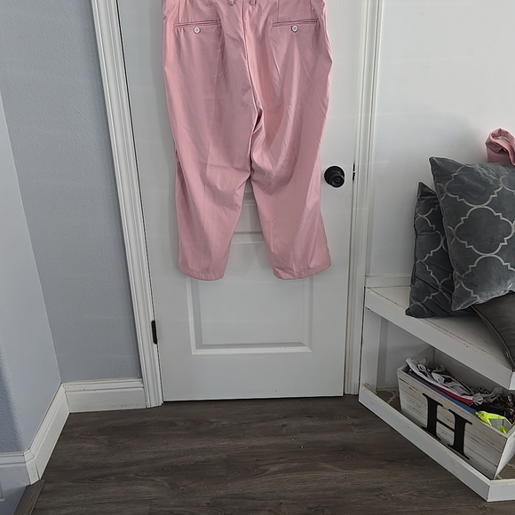 Pink Tailored Pantsuit with Relaxed Blazer - Picture 8 of 14